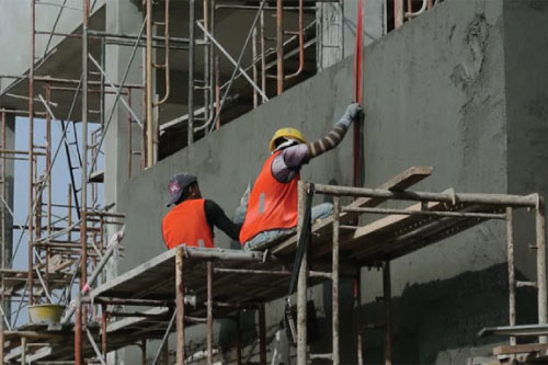 Plaster works by Saisei