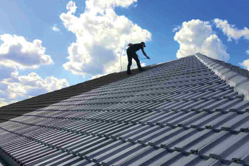 Roofing works by Saisei